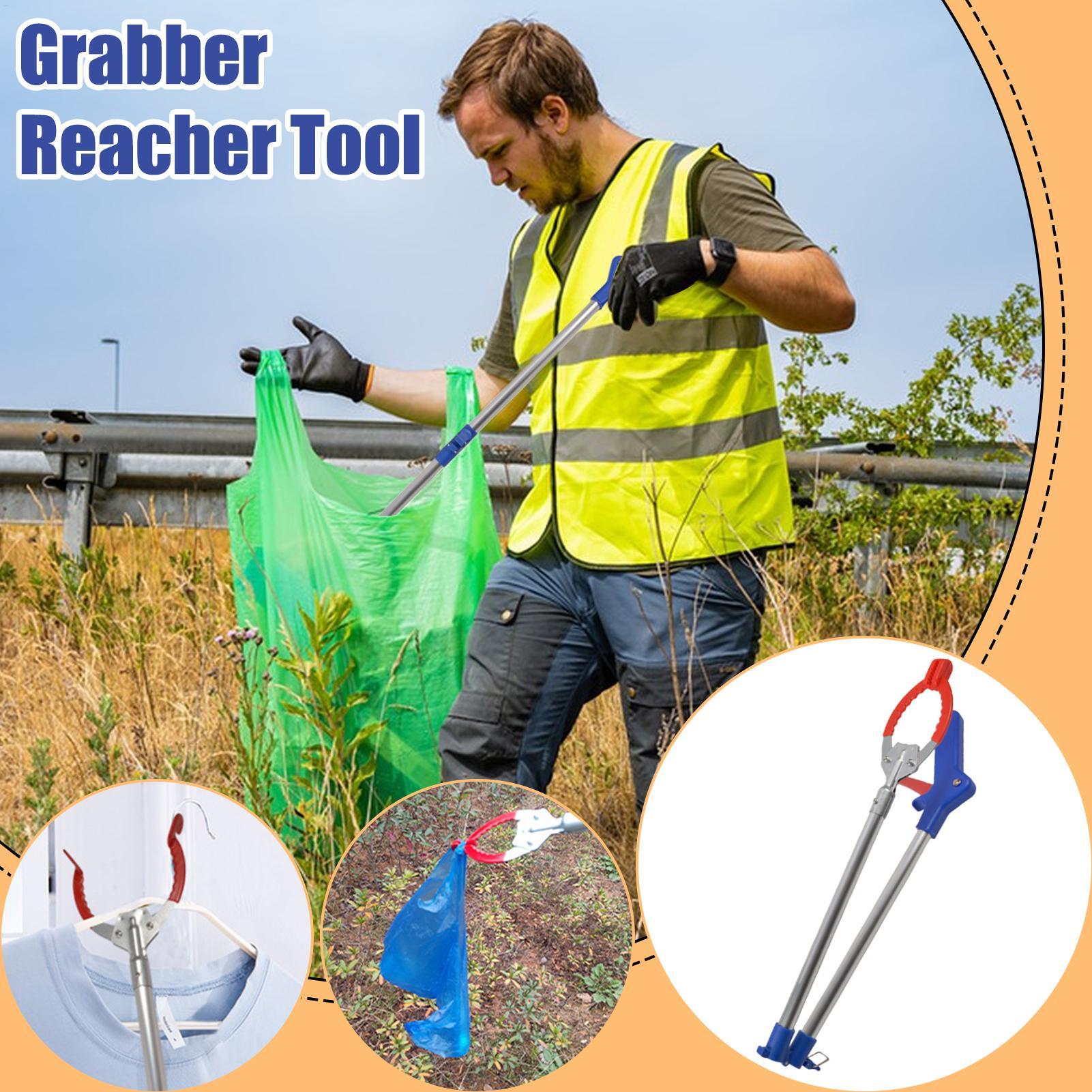 Gardening Tools For Home - Grabber Tool Aluminum Alloy Lightweight Foldable