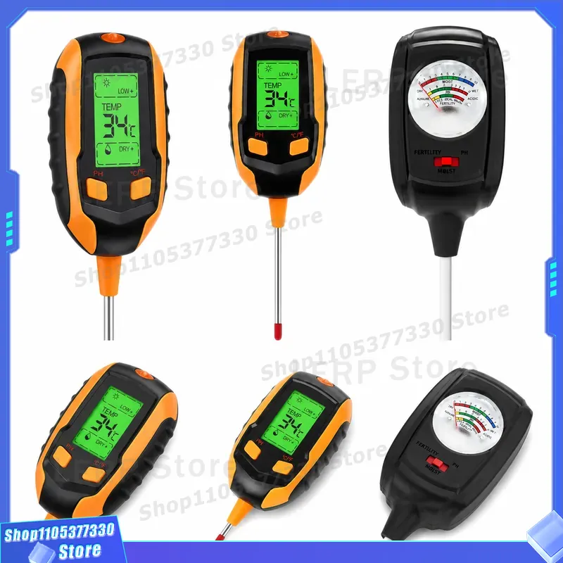 Gardening Tools Battery Powered - Digital Soil Tester Battery Powered Moisture