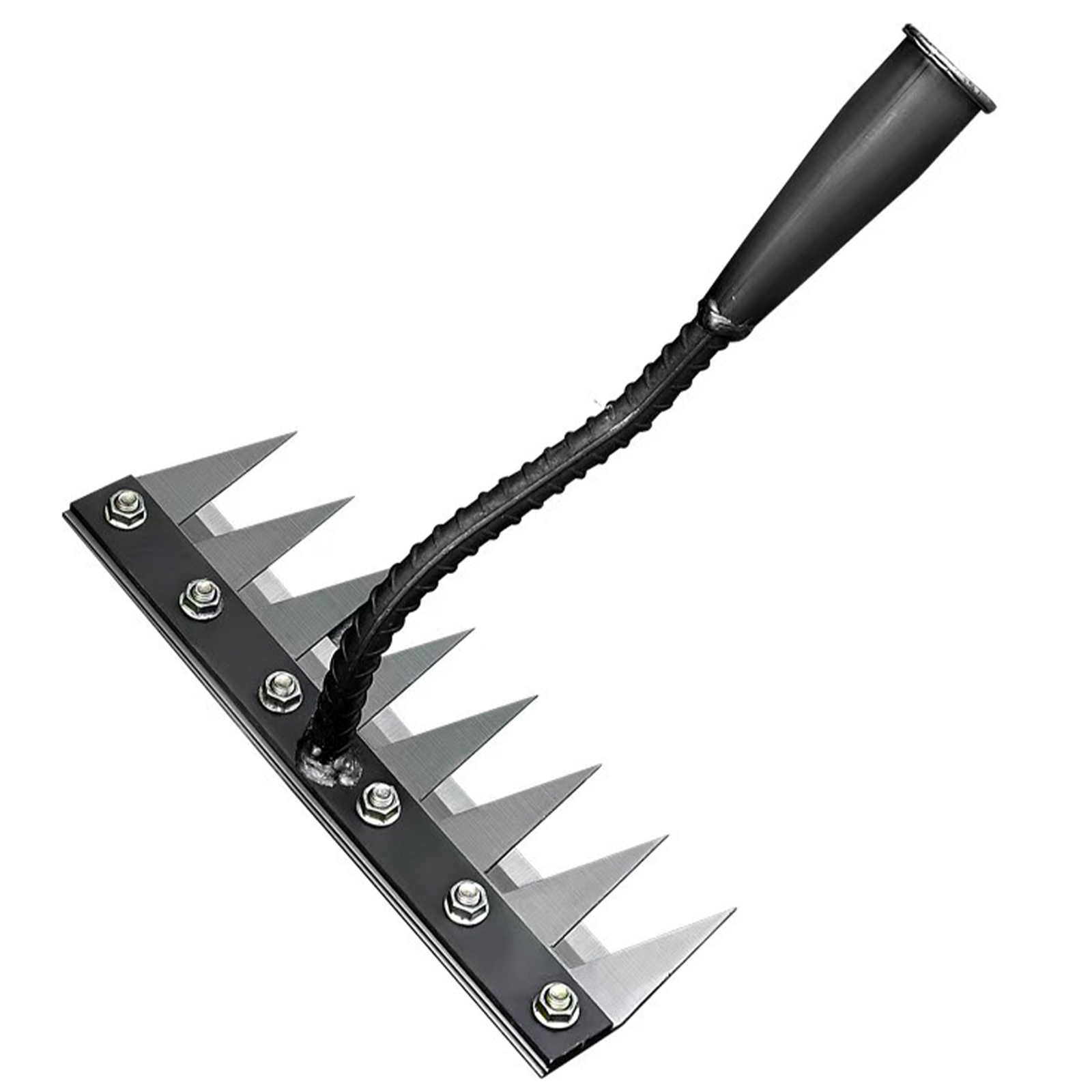 Gardening Tools Heavy Duty - Steel Garden Weeder Rakes Adjustable Gardens