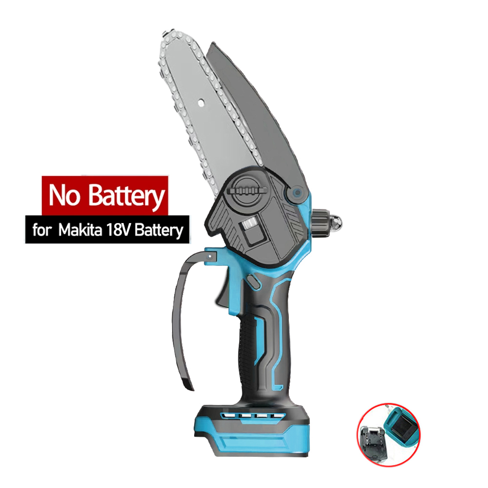 Gardening Tools Battery Powered - Electric Chain Saw Handheld Portable Chainsaw