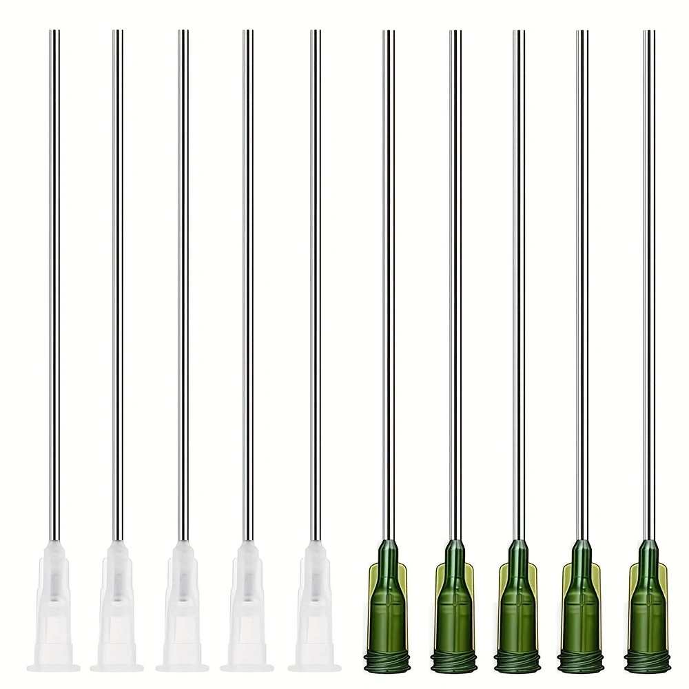 Gardening Tool - Long Blunt Tip Dispensing Needles, Stainless