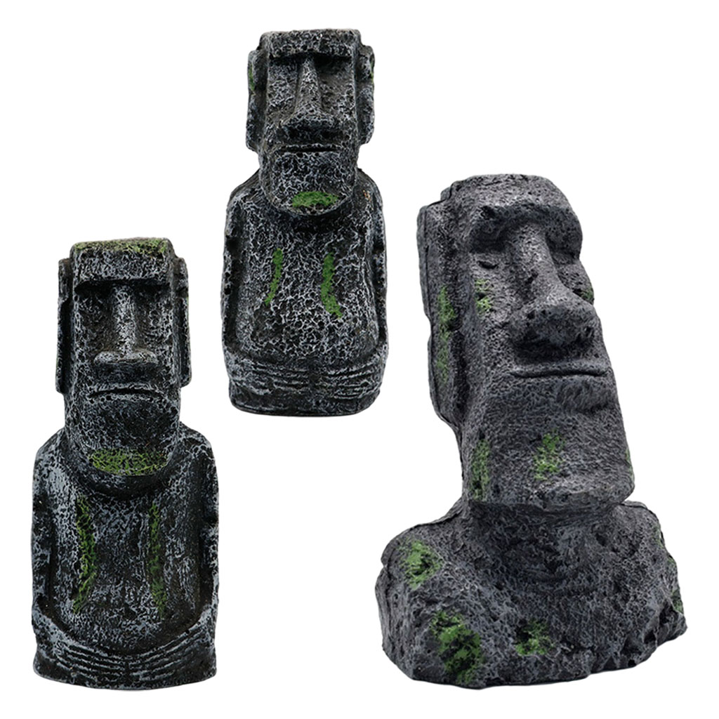 Aquarium Moai Statues Easter I - đánh giá và giá Aquaponics Fish Tank