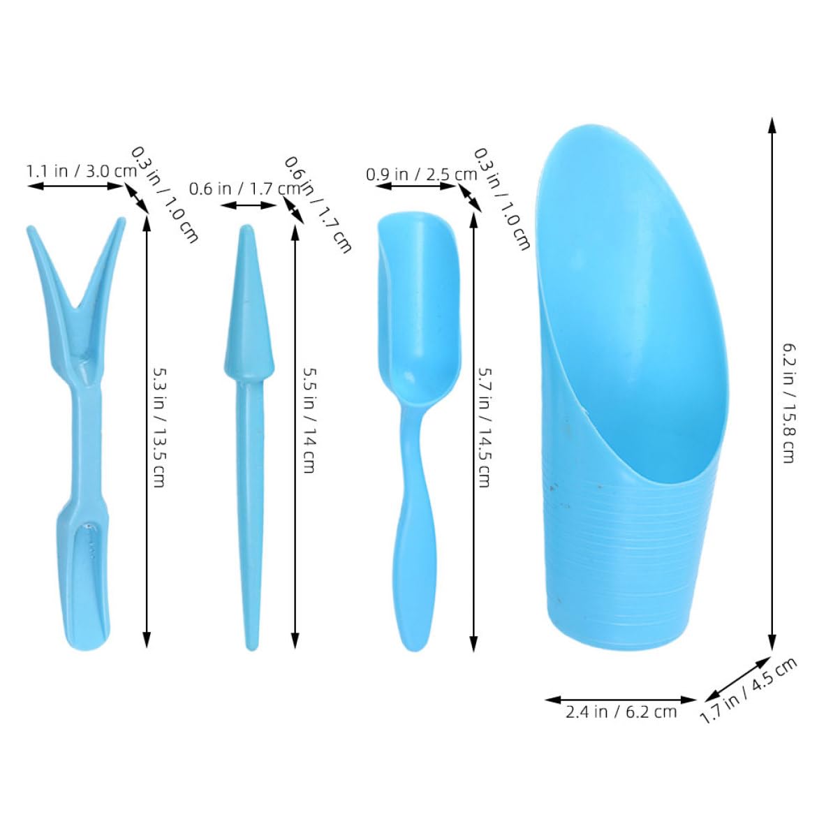 4pcs/set, Plastic Durable Buck - đánh giá và giá Gardening Tools Usa