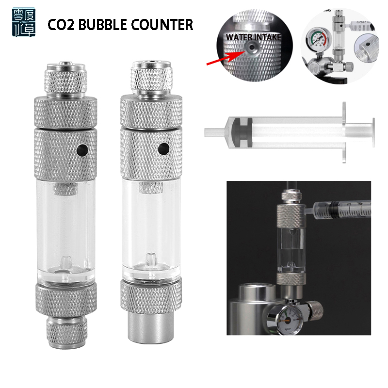 Aquarium CO2 Bubble Meter Wate - đánh giá và giá Aquaponics Fish Tank