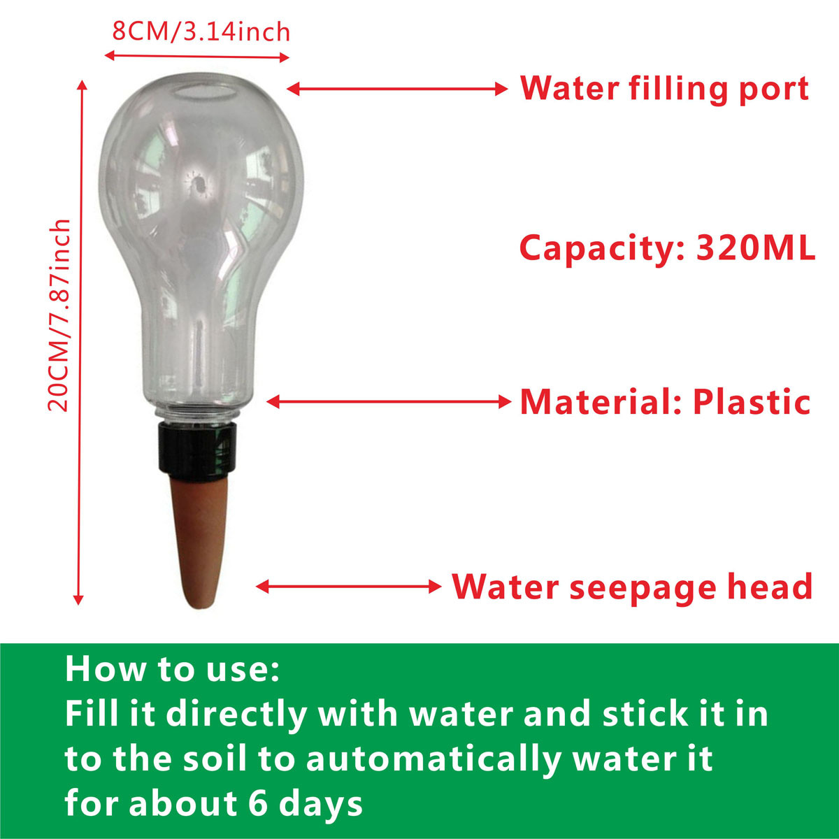Garden Automatic Watering Tool - đánh giá và giá Gardening Tool Diy