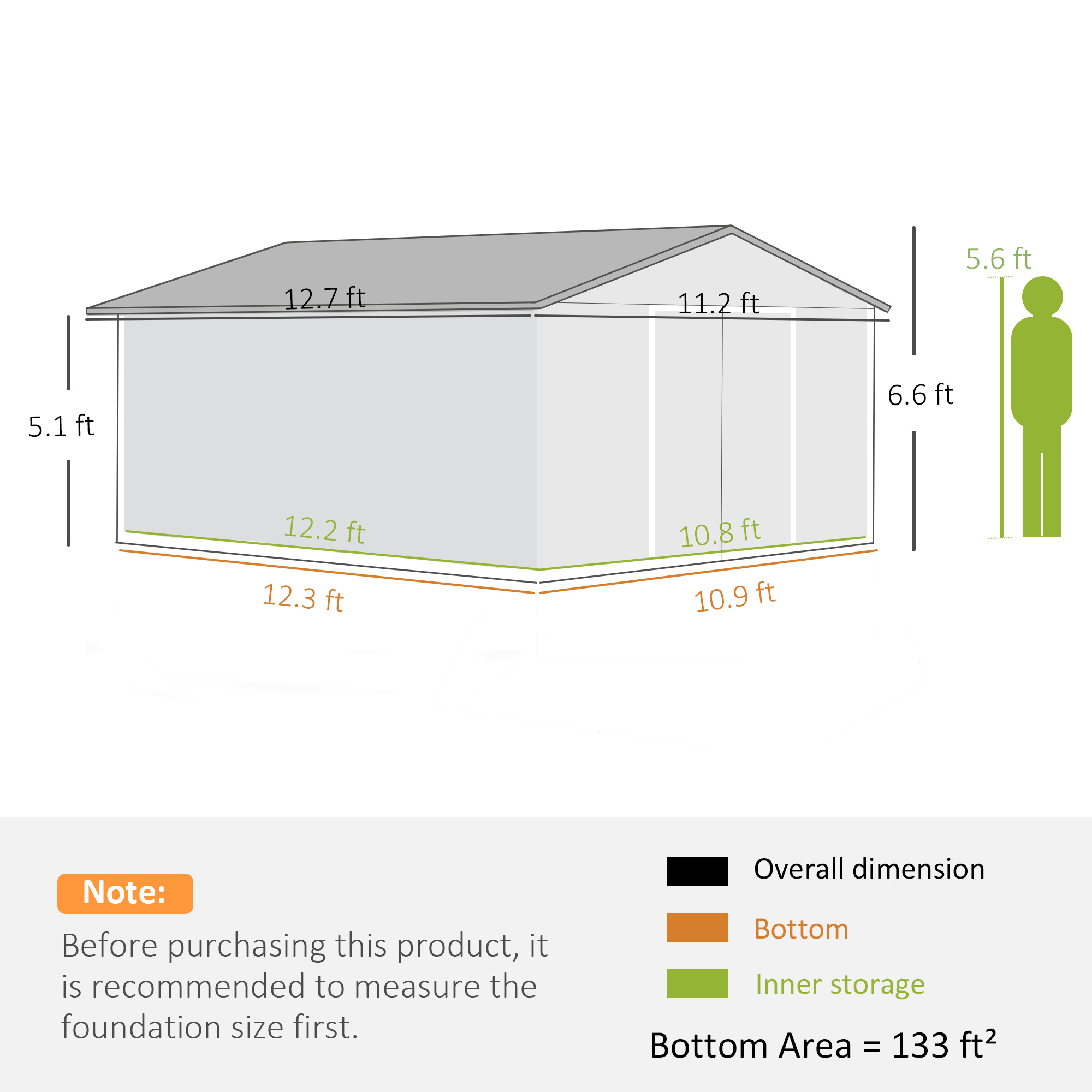 13' X 11' Steel Outdoor Utilit - đánh giá và giá Gardening Tool