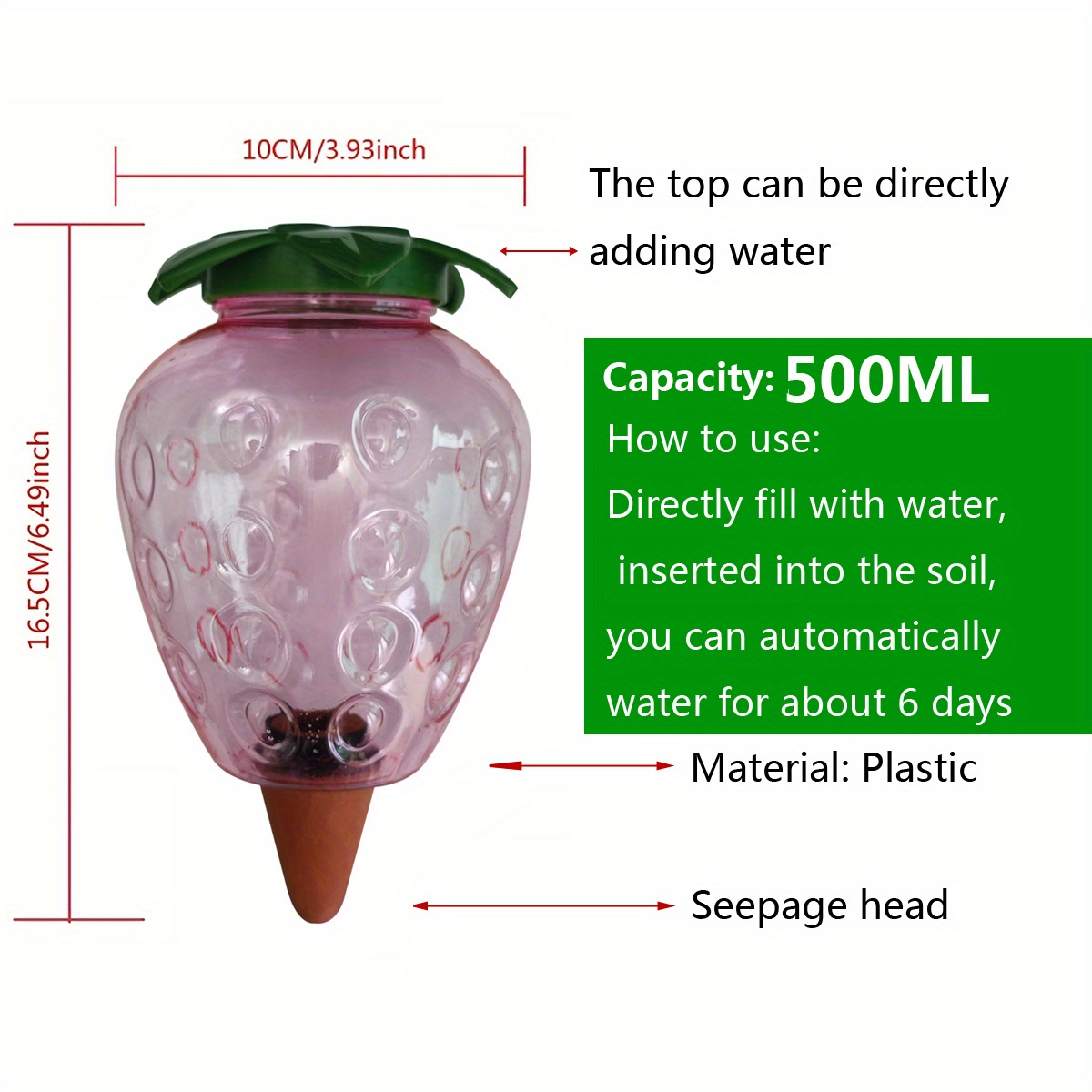 2 Pcs Automatic Watering Tool  - đánh giá và giá Gardening Tools For Home