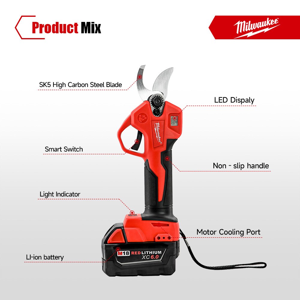 Milwaukee Brushless Electric P - đánh giá và giá Gardening Tools Usa