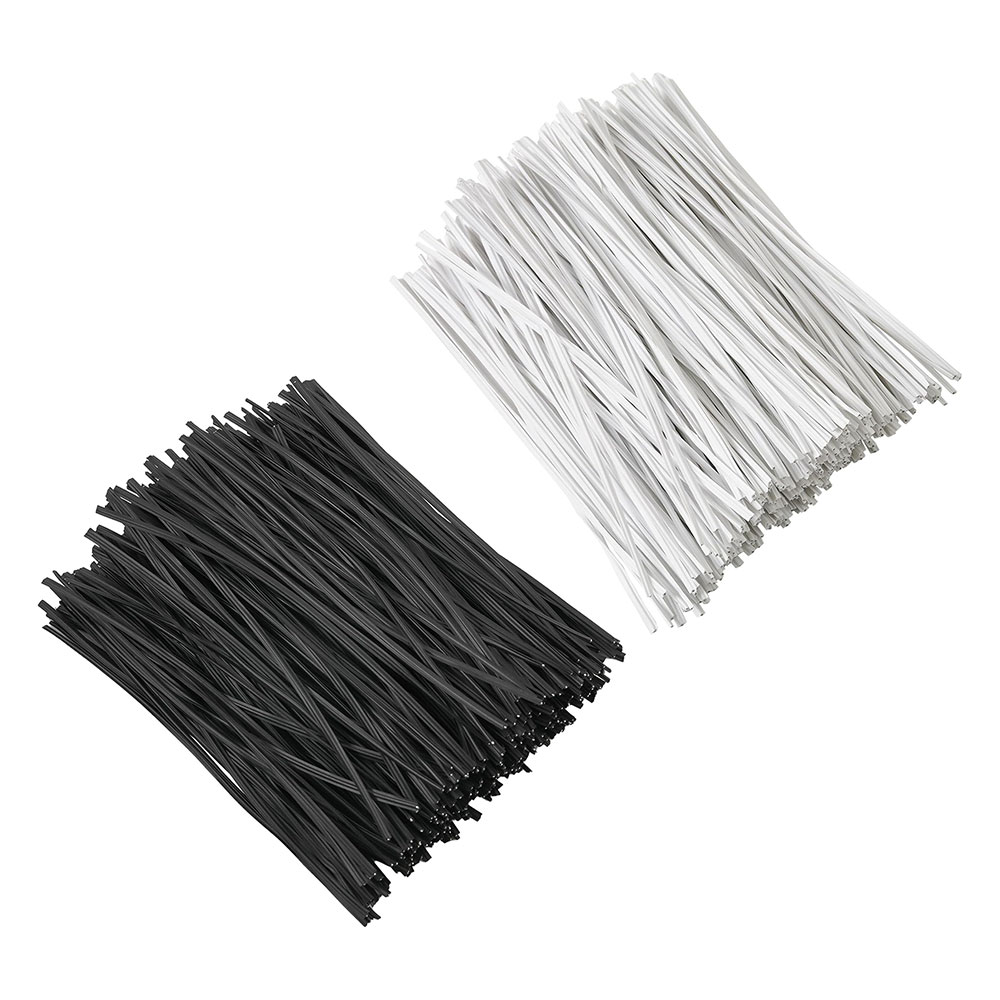 100Pcs BK WH Oblate Iron Wire  - đánh giá và giá Garden Wire Twist Tie