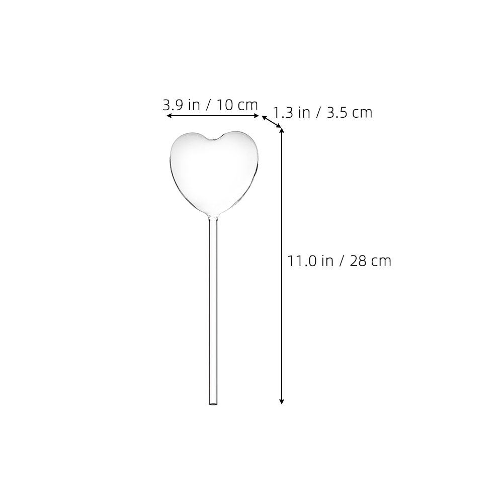 3Pcs Heart Shaped Glass Self W - đánh giá và giá Gardening Tools For Home