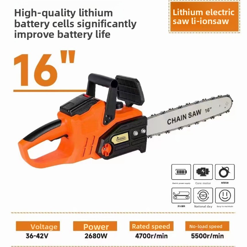 16 Inch Brushless Lithium Chai - đánh giá và giá Gardening Tools Battery Powered