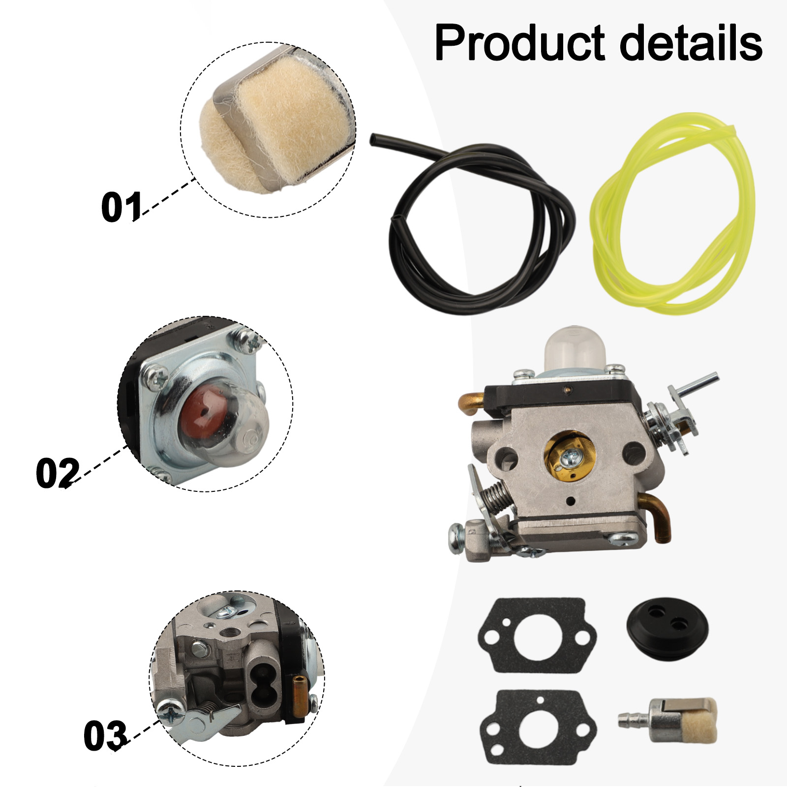 523012401 Carburetor Chainsaw  - đánh giá và giá Gardening Tools With Names And Pictures