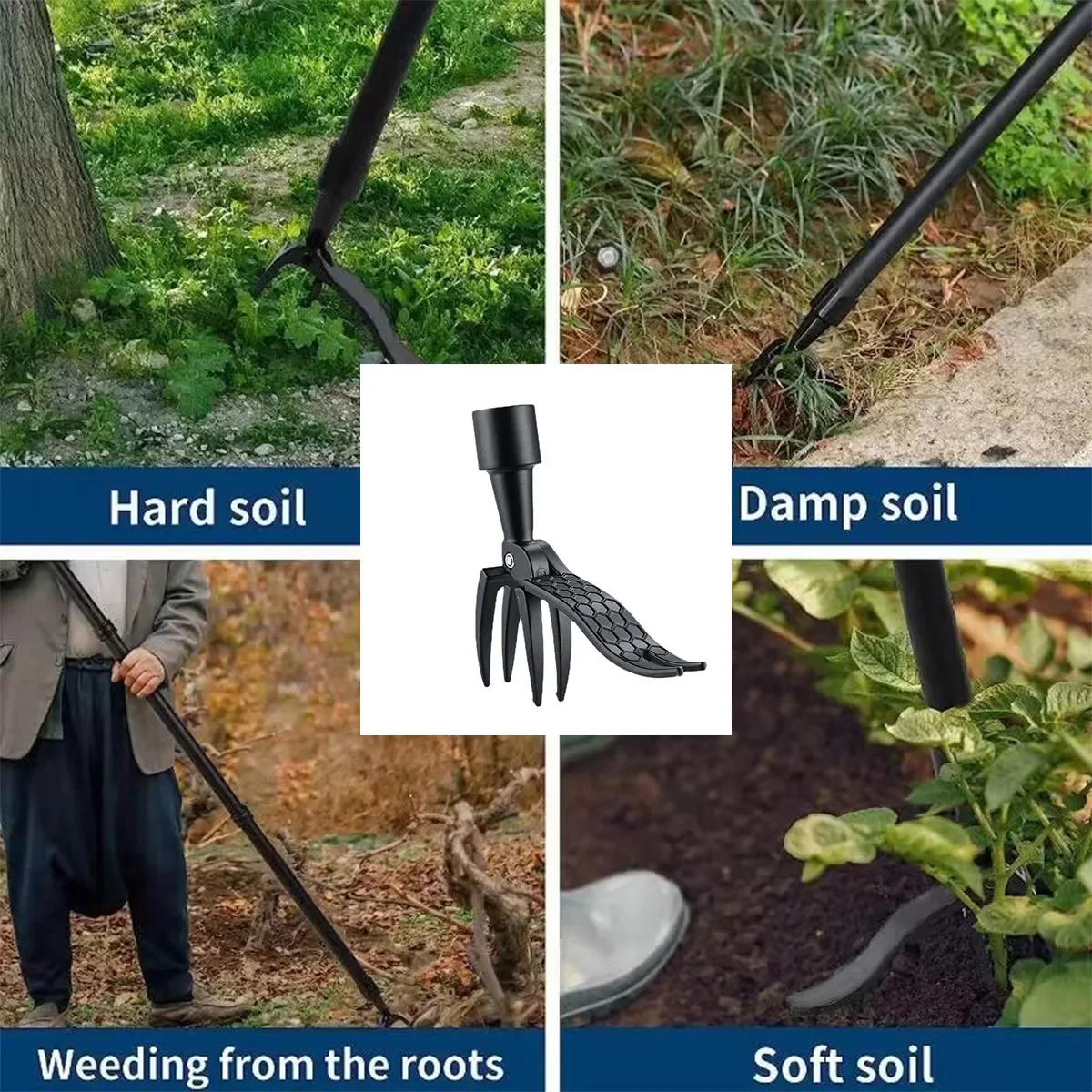 Stand Up Weed Puller Tool with - đánh giá và giá Gardening Tools Usa