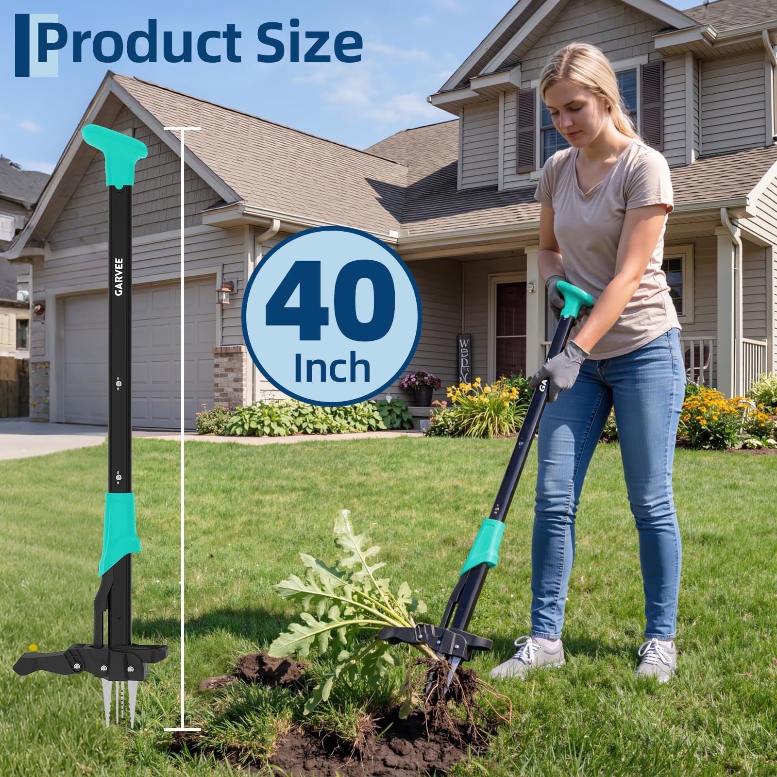 Long Handle Stand Up Weed Pull - đánh giá và giá Gardening Tools Long
