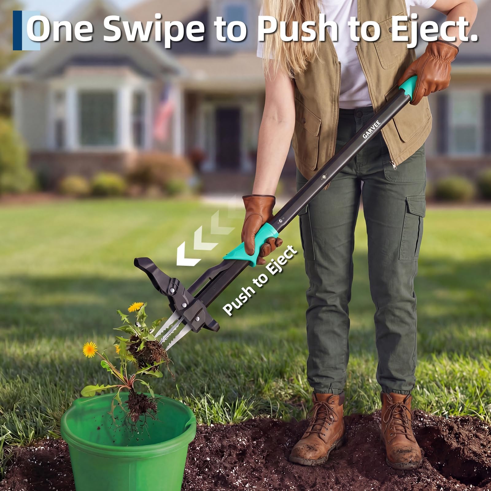 Long Handle Stand Up Weed Pull - đánh giá và giá Gardening Tools Long