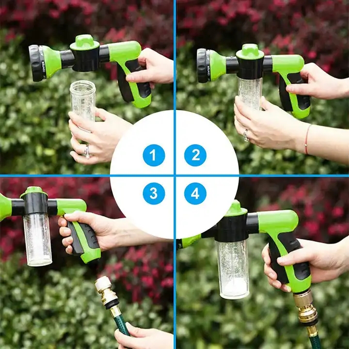 Portable Auto Foam Lance Water - đánh giá và giá Gardening Tools Water