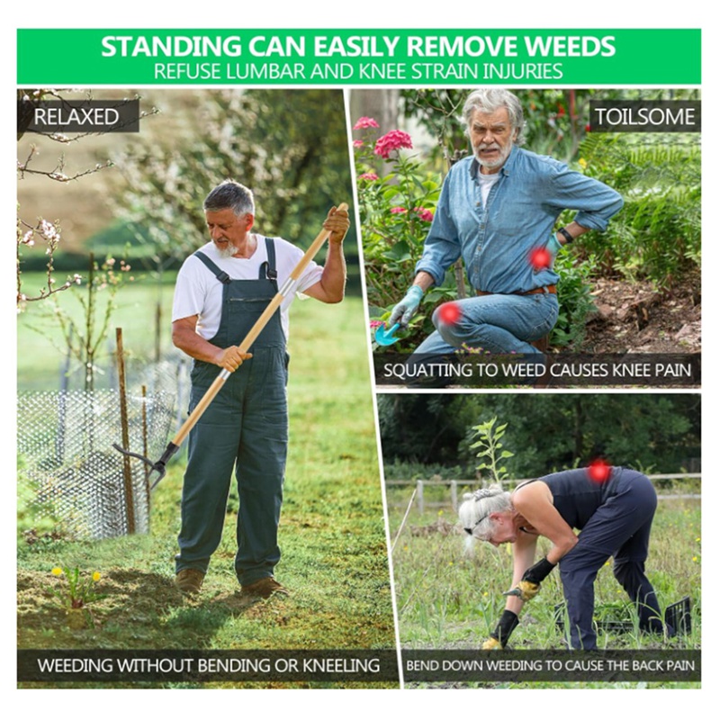 46 Inch Weed Puller Tool With  - đánh giá và giá Gardening Tools Long