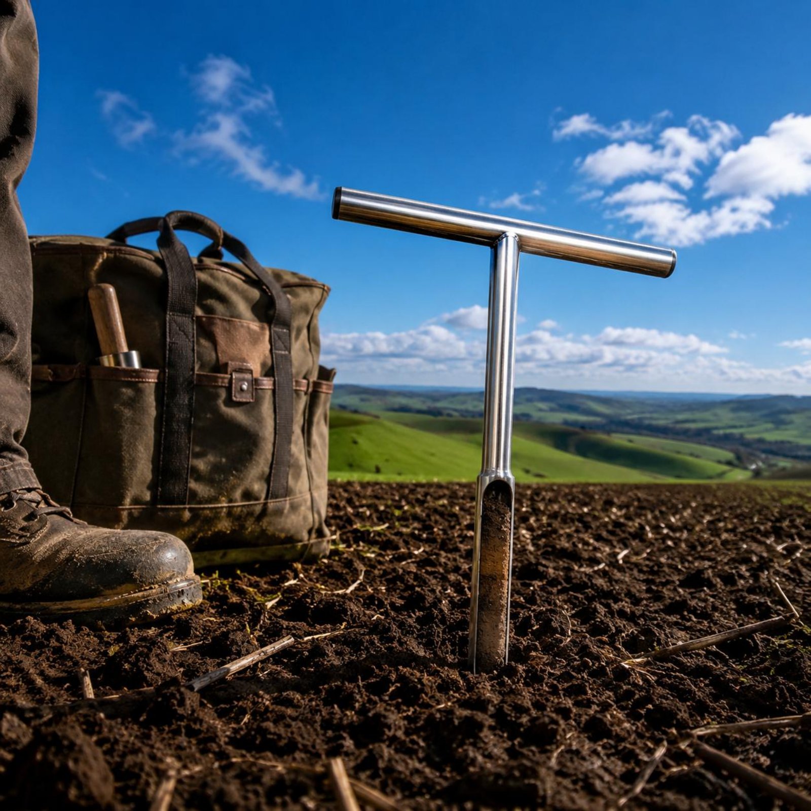 Stainless Steel Soil Sampler E - đánh giá và giá Gardening Tools Long