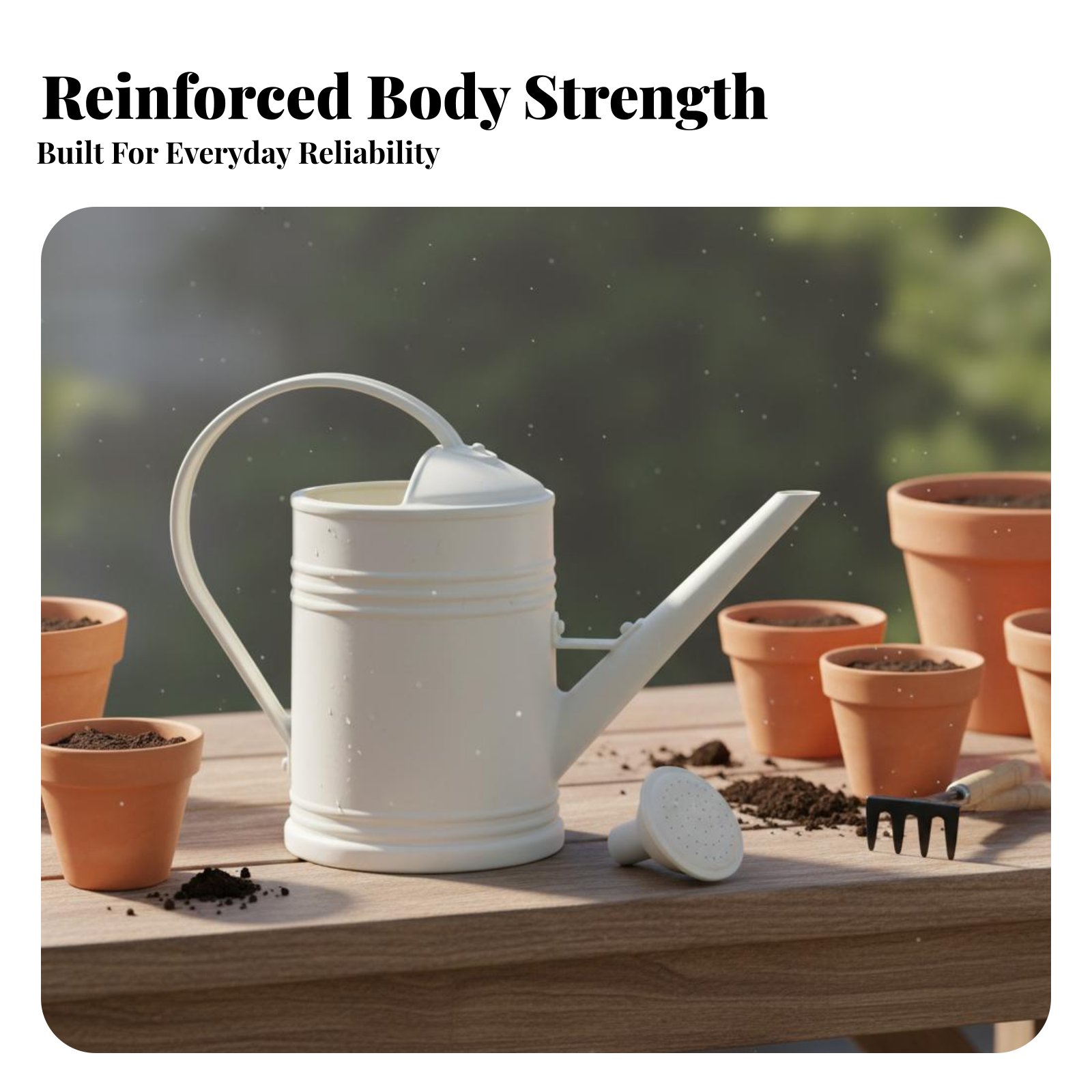 Watering Can with Long Spout P - đánh giá và giá Gardening Tools Long