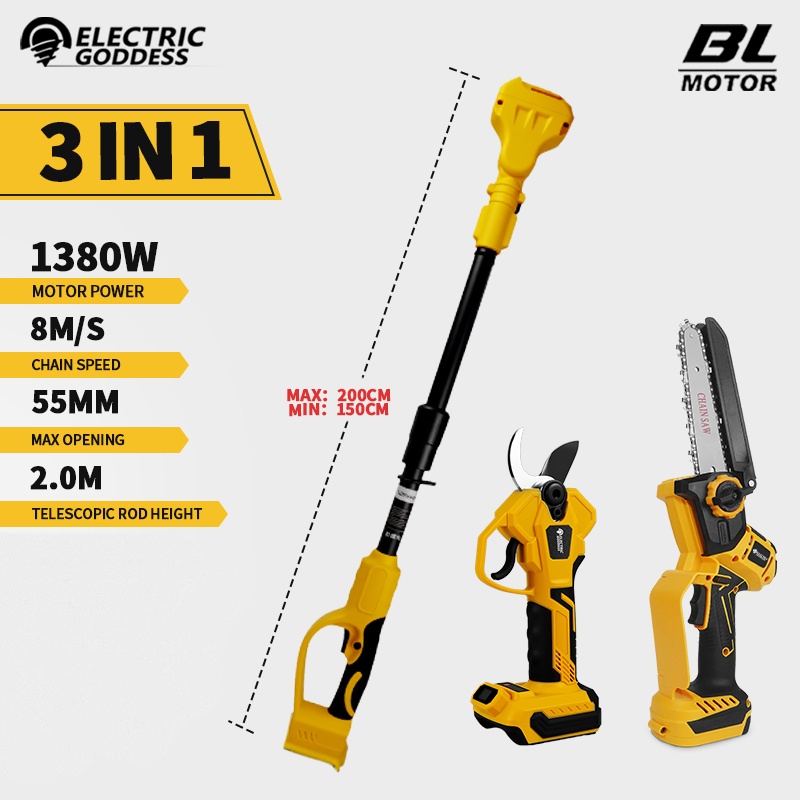 Brushless 6 Inch Electric Chai - đánh giá và giá Gardening Tools Usa
