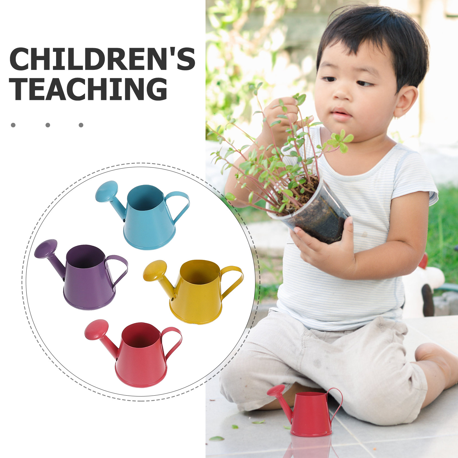 4Pcs Mini Metal Watering Can S - đánh giá và giá Gardening Tools Watering Can
