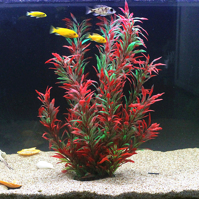 50CM Nhân Tạo Cá Thực Vật Quý  - đánh giá và giá Aquaponics Fish Tank