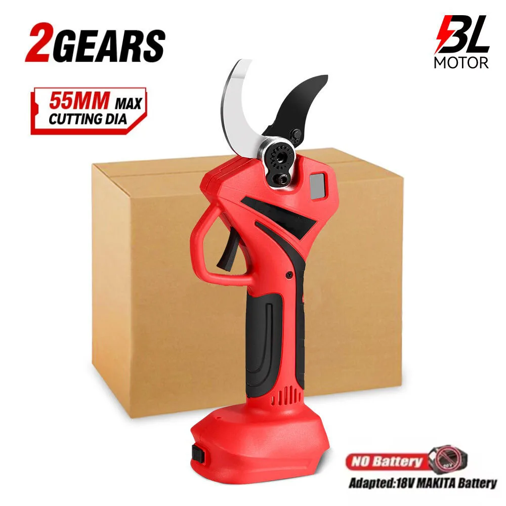 55mm Brushless Electric Scisso - đánh giá và giá Gardening Tools Battery Powered