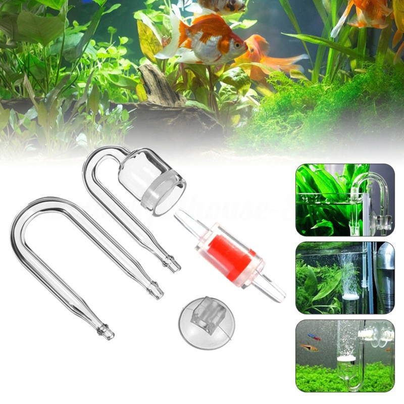 4pcs Set DIY CO2 Diffuser For  - đánh giá và giá Aquaponics Fish Tank