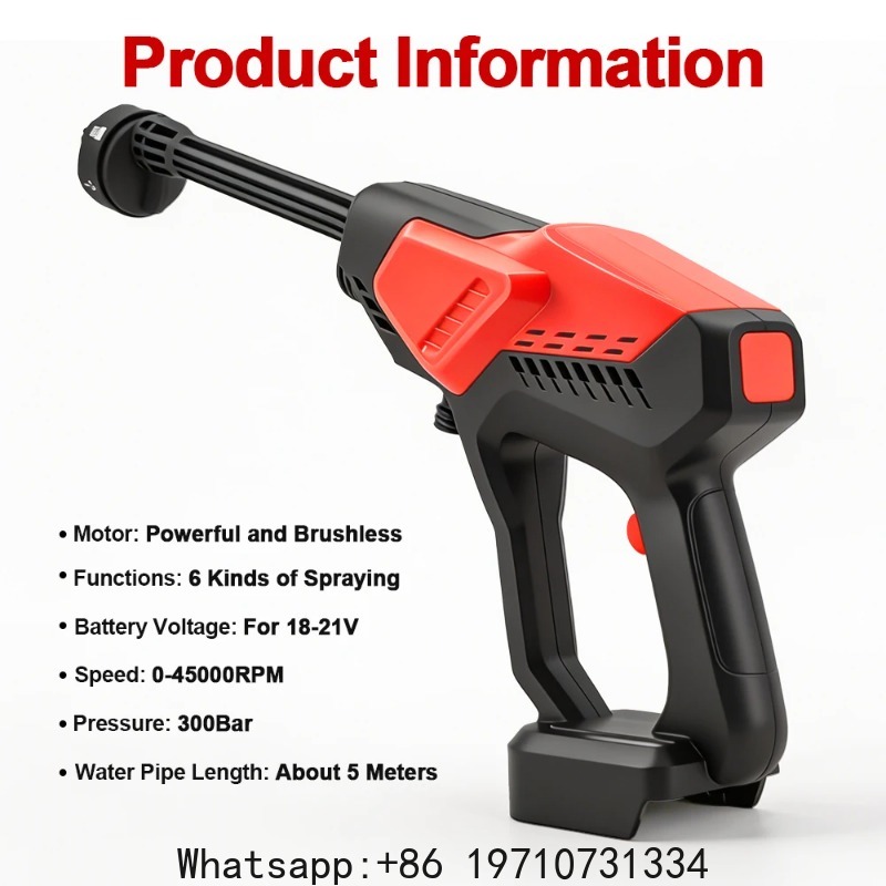 300Bar Brushless High Pressure - đánh giá và giá Gardening Tools Battery Powered